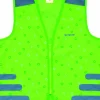 Hot Reflectievest Nutty Kind Groen - L Veiligheidsvesten