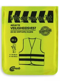 New Reflectievest volwassenen M/L – Denemarken|Kroatië