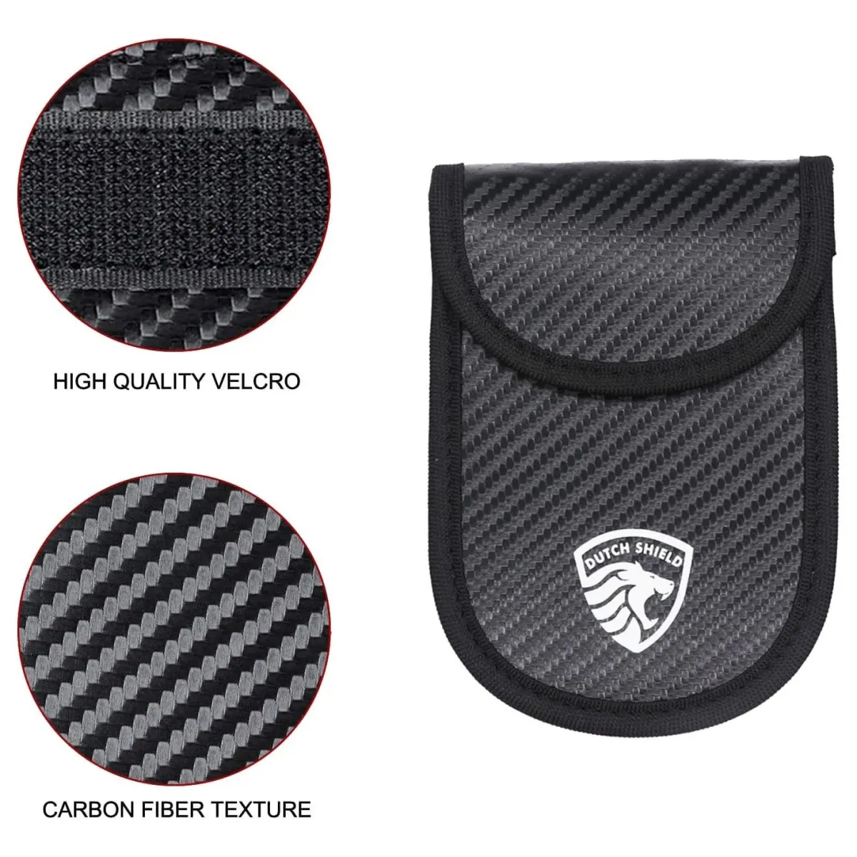 Best RFID Autosleutel Hoesje - Anti-Skim Carbon Style Autosleutelhoesjes
