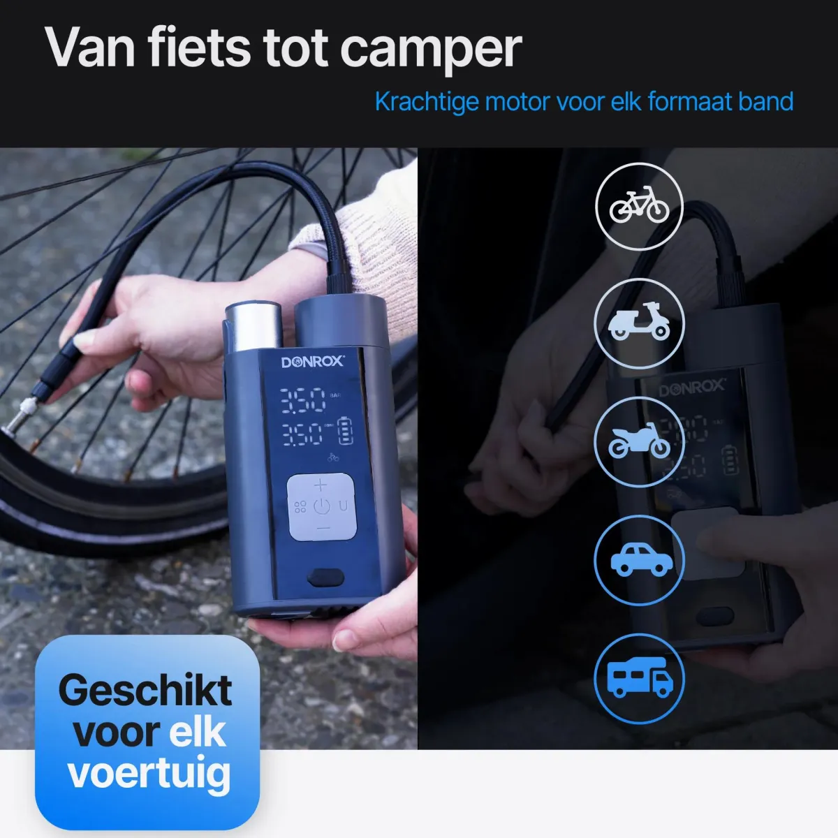 Online Ride A924 – Compressor Bandenpomp Autogereedschap