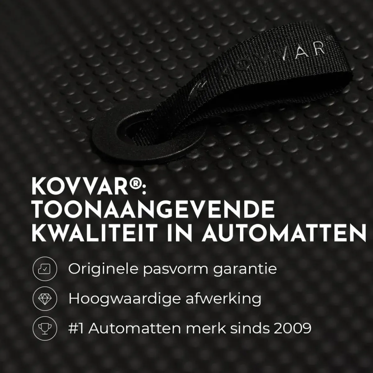 Best Rubber Kofferbakmat voor Volkswagen Touareg Automatten