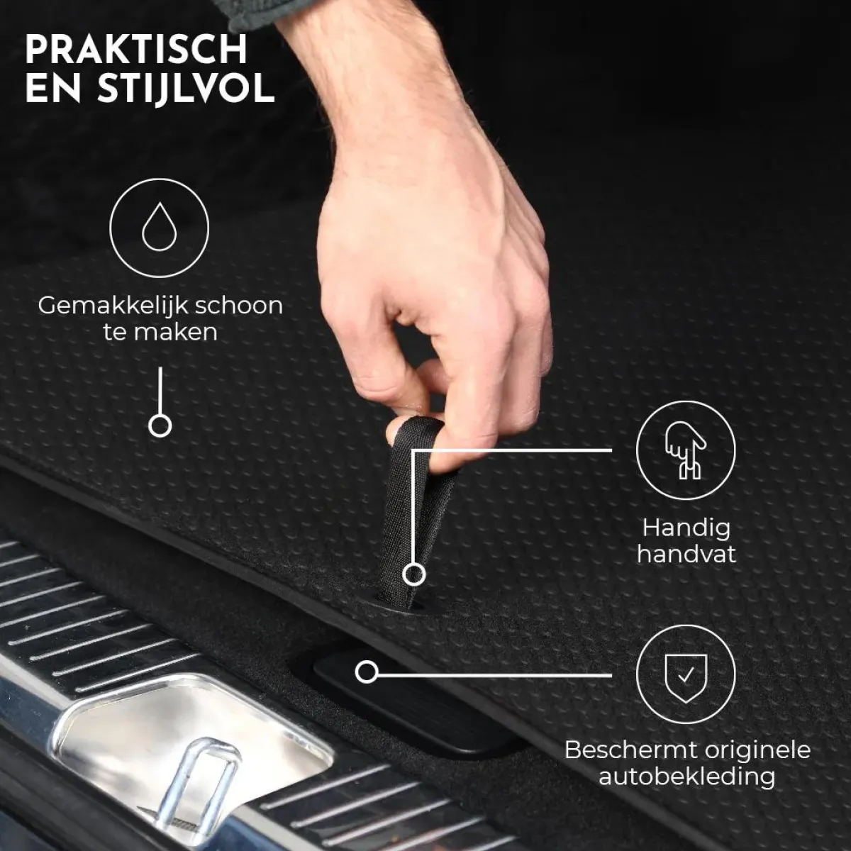 Outlet Rubber Kofferbakmat voor Volkswagen Polo AW Automatten