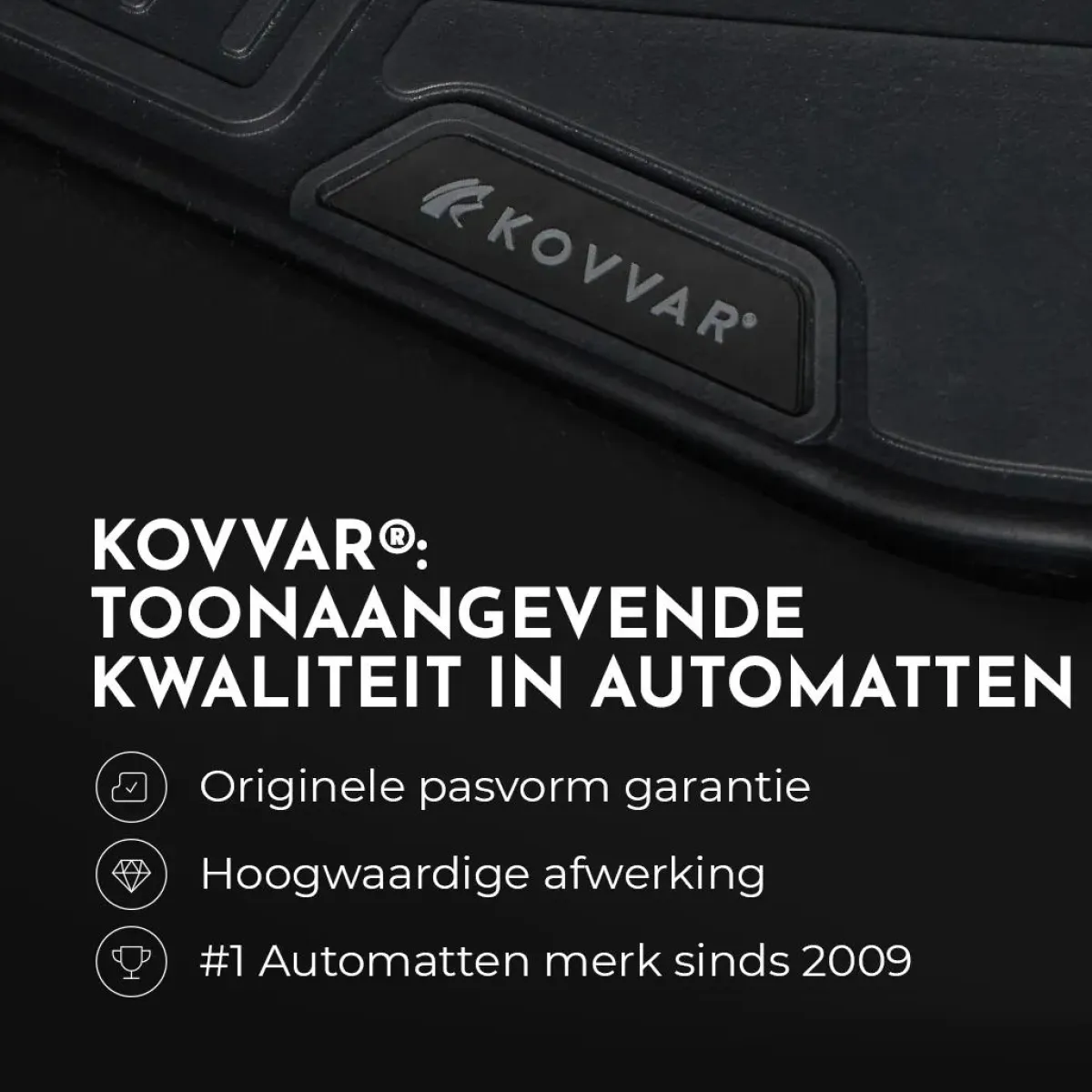 Rubber Kofferbakmat voor Volkswagen Tiguan Automatten