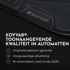 New Rubber Kofferbakmat voor Volkswagen Touran Automatten