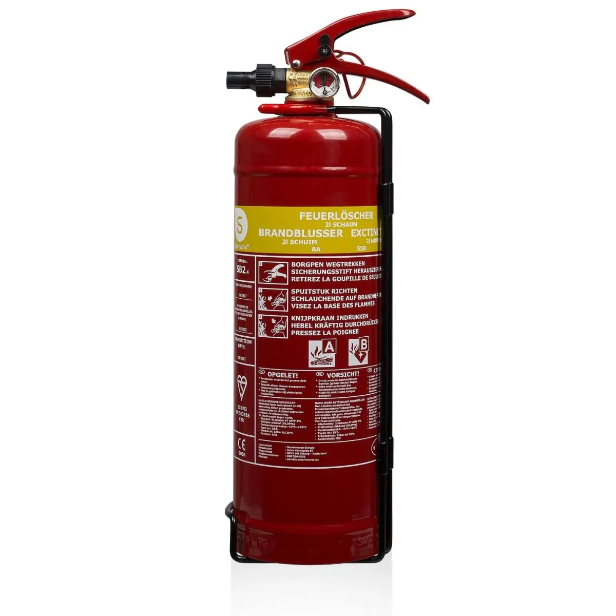 New SB2 Brandblusser - 2L Griekenland|Turkije