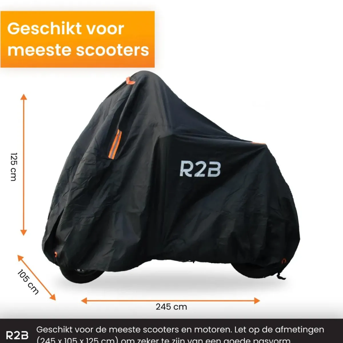 Scooterhoes & Motorhoes Waterdicht Autohoezen