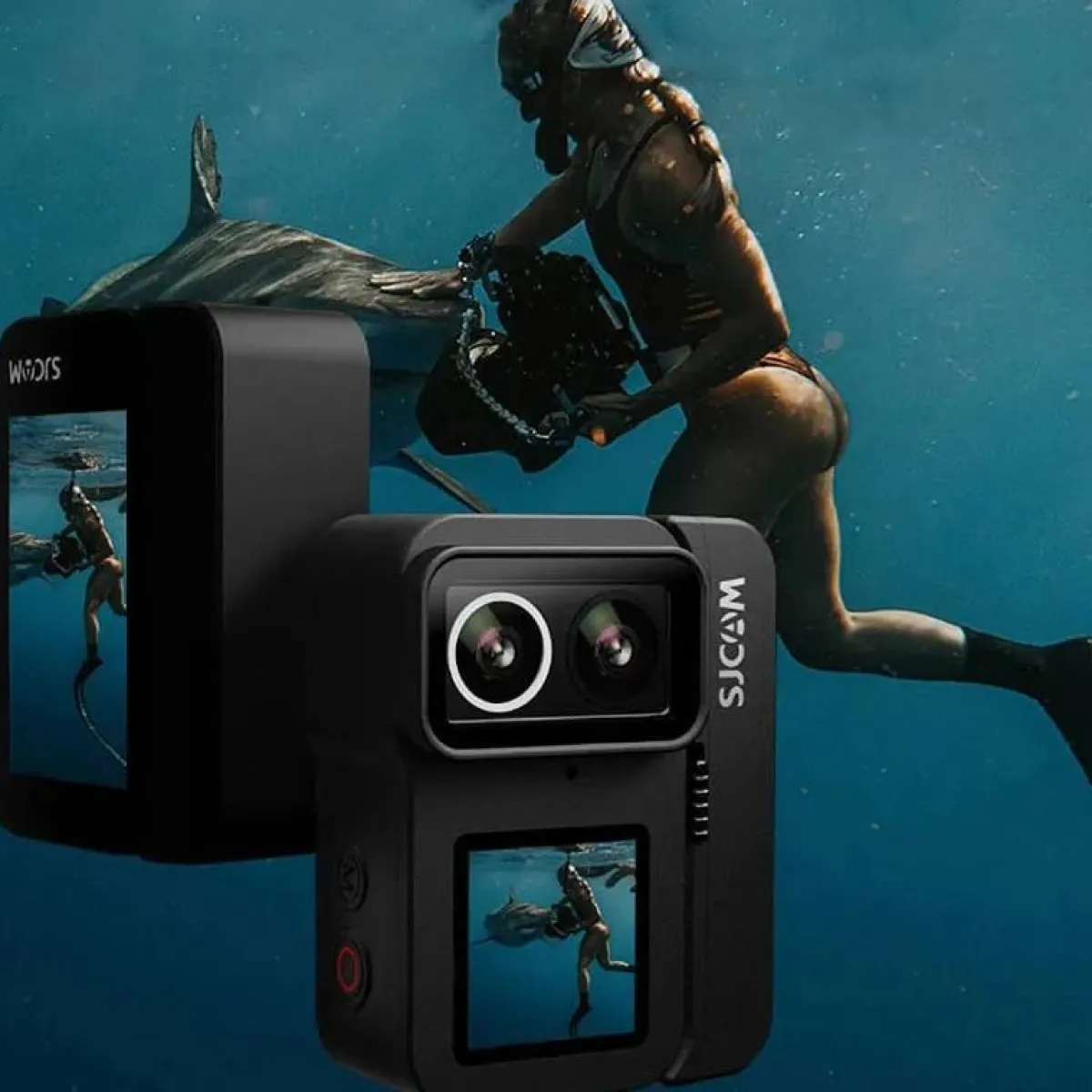 New SJ20 4K 60fps Dual lens Wifi action cam en dashcam Dashcams