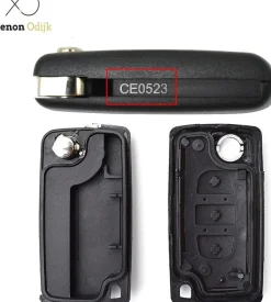 Best Sleutelbehuizing geschikt voor Citroen/Peugeot Autosleutelhoesjes