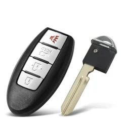 Hot Sleutelbehuizing geschikt voor Nissan Autosleutelhoesjes