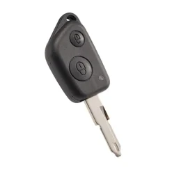 Online Sleutelbehuizing 2 knops geschikt voor Peugeot Autosleutelhoesjes