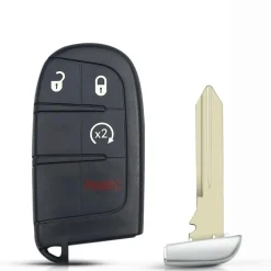 Discount Sleutelbehuizing 4 knops geschikt voor Fiat Autosleutelhoesjes
