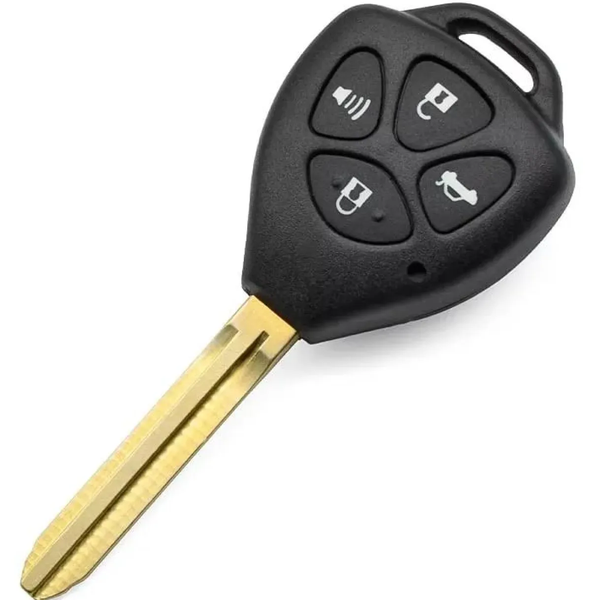 Sleutelbehuizing 4 knops geschikt voor Toyota Autosleutelhoesjes