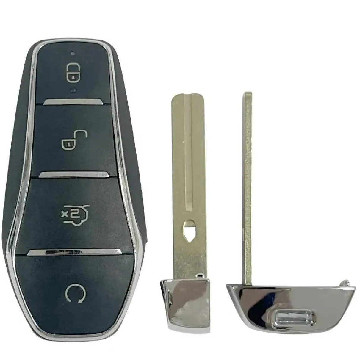 New Sleutelbehuizing 4 knops geschikt voor BYD Autosleutelhoesjes