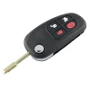 Discount Sleutelbehuizing 4 knops geschikt voor Jaguar Autosleutelhoesjes