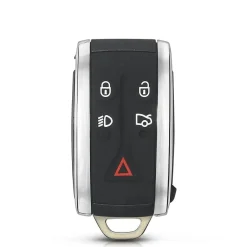 Sleutelbehuizing 5 knops geschikt voor Jaguar Autosleutelhoesjes