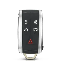 Sleutelbehuizing 5 knops geschikt voor Jaguar Autosleutelhoesjes