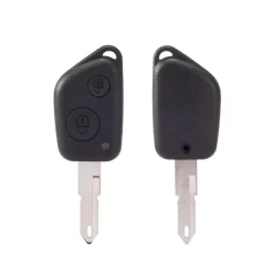 Online Sleutelbehuizing 2 knops geschikt voor Peugeot Autosleutelhoesjes