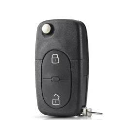Outlet Sleutelbehuizing 2 knops geschikt voor Audi Autosleutelhoesjes
