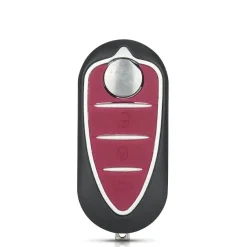 New Sleutelbehuizing 3 knops geschikt voor Alfa Romeo Autosleutelhoesjes
