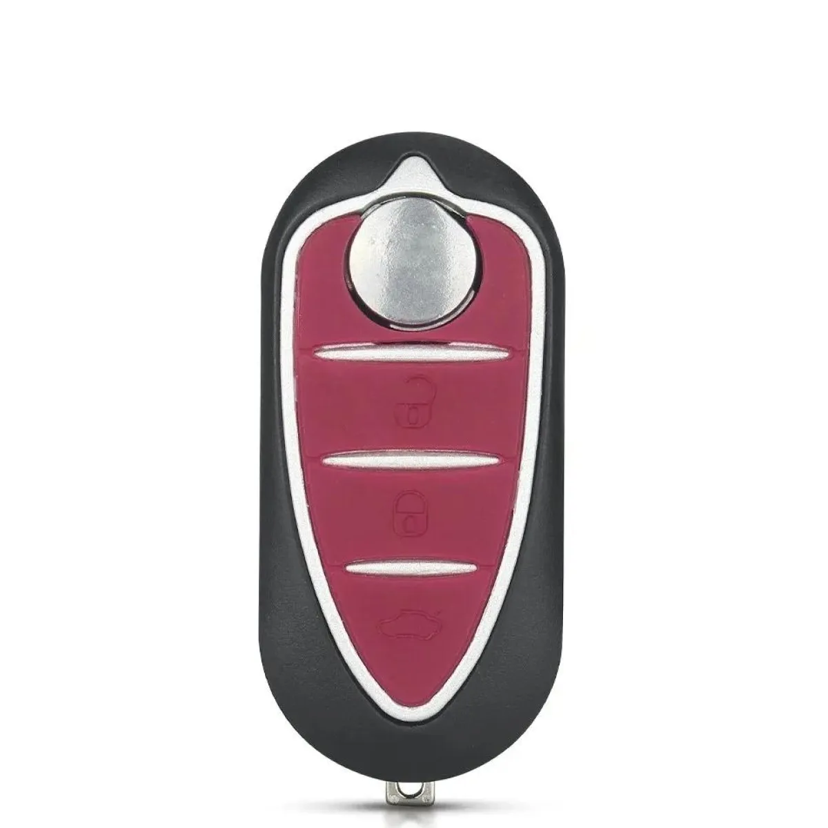 New Sleutelbehuizing 3 knops geschikt voor Alfa Romeo Autosleutelhoesjes