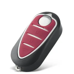 New Sleutelbehuizing 3 knops geschikt voor Alfa Romeo Autosleutelhoesjes