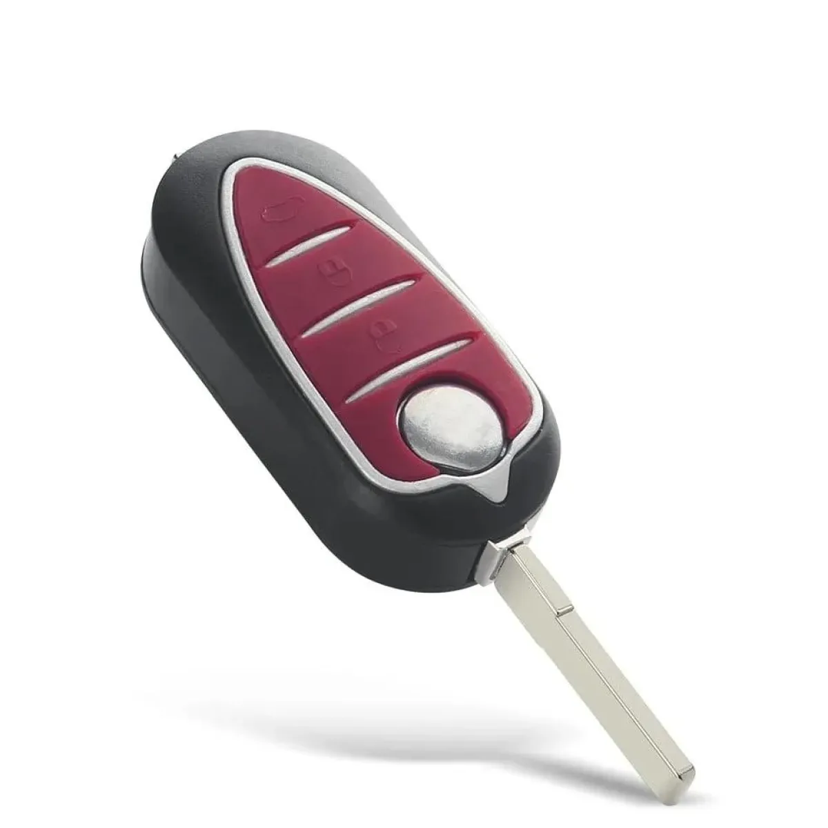New Sleutelbehuizing 3 knops geschikt voor Alfa Romeo Autosleutelhoesjes