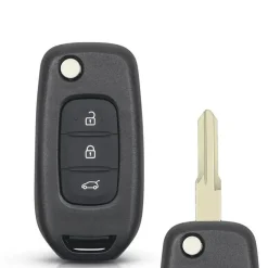 Best Sleutelbehuizing 3 knops geschikt voor Renault Autosleutelhoesjes