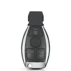 New Sleutelbehuizing 3 knops geschikt voor Mercedes Autosleutelhoesjes