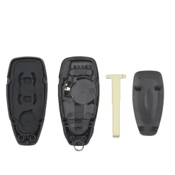 New Sleutelbehuizing 3 knops geschikt voor Ford Autosleutelhoesjes