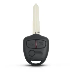 Sleutelbehuizing 3 knops geschikt voor Mitsubishi Autosleutelhoesjes