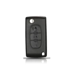 Discount Sleutelbehuizing 3 knops geschikt voor Peugeot Autosleutelhoesjes