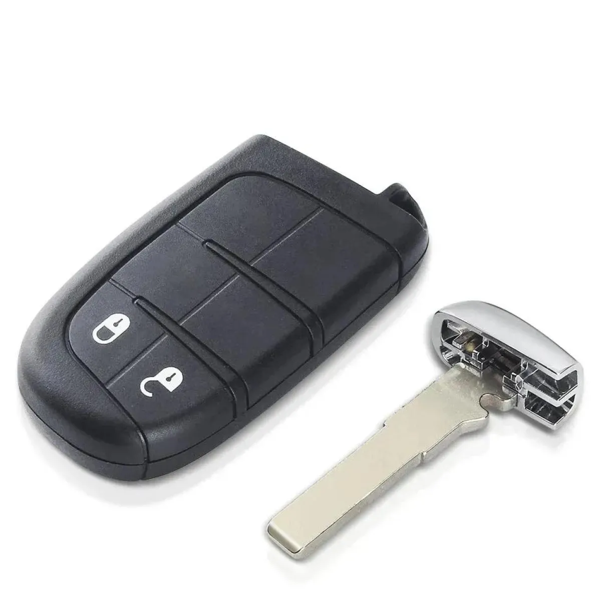 Clearance Sleutelbehuizing 2 knops geschikt voor Fiat Autosleutelhoesjes