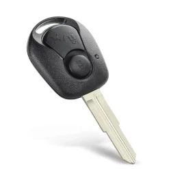 Sale Sleutelbehuizing 2 knops geschikt voor SsangYong Autosleutelhoesjes