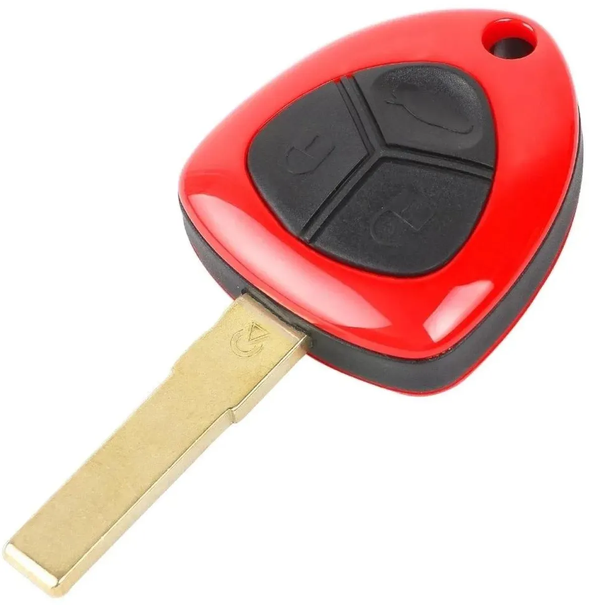 Best Sleutelbehuizing 3 knops geschikt voor Ferrari Autosleutelhoesjes