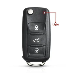 Discount Sleutelbehuizing 3 knops geschikt voor Seat Autosleutelhoesjes