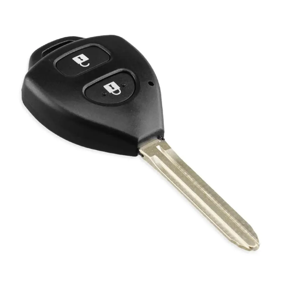 Online Sleutelbehuizing 2 knops geschikt voor Toyota Autosleutelhoesjes