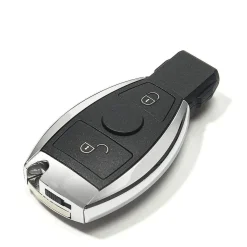Online Sleutelbehuizing 2 knops geschikt voor Mercedes Autosleutelhoesjes