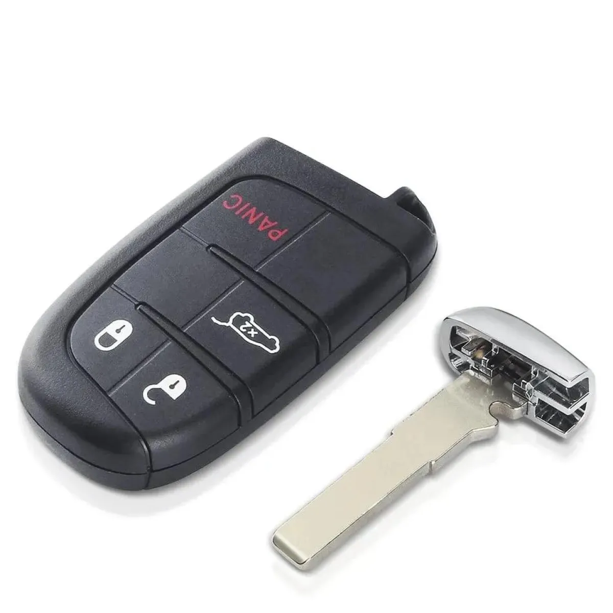 Sale Sleutelbehuizing 4 knops geschikt voor Fiat Autosleutelhoesjes