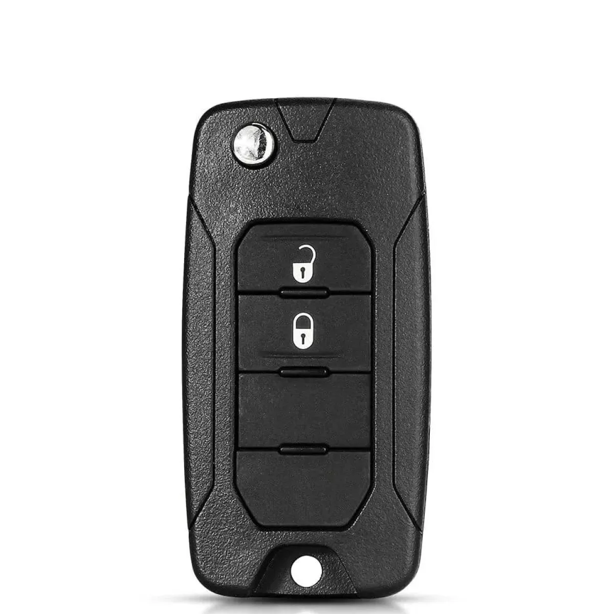New Sleutelbehuizing 2 knops geschikt voor Jeep Autosleutelhoesjes
