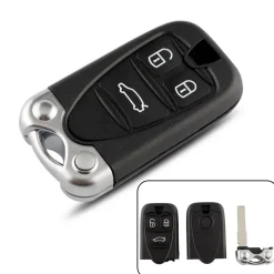 Online Sleutelbehuizing 3 knops geschikt voor Alfa Romeo Autosleutelhoesjes