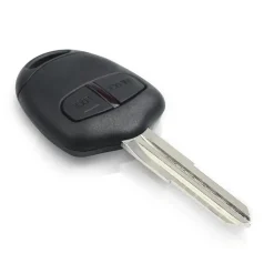 Outlet Sleutelbehuizing 2 knops geschikt voor Mitsubishi Autosleutelhoesjes
