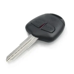 Outlet Sleutelbehuizing 2 knops geschikt voor Mitsubishi Autosleutelhoesjes
