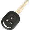 Discount Sleutelbehuizing 3 knops geschikt voor Chevrolet Autosleutelhoesjes
