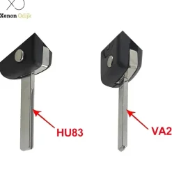 Outlet Sleutelbehuizing voor Citroen/Peugeot/Fiat Autosleutelhoesjes