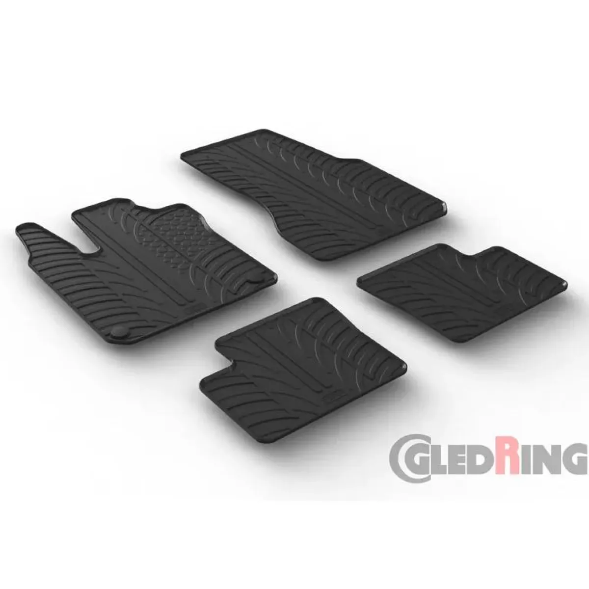 Hot Smart ForFour 453 2014 - Rubbermatten Automatten