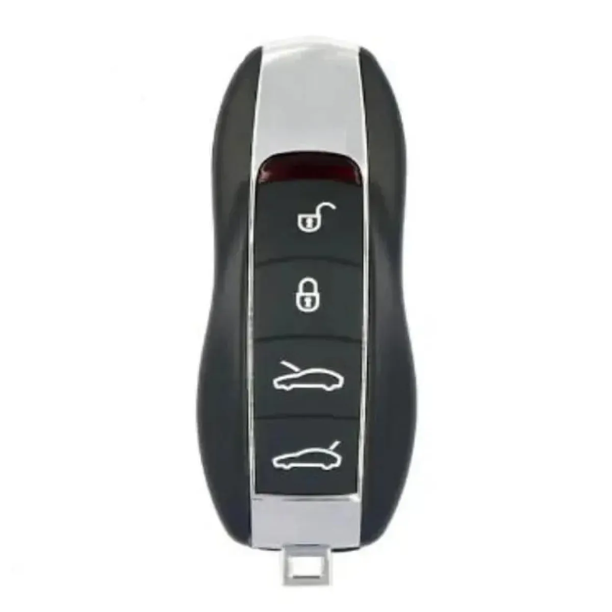 Hot Smart key behuizing 4 knops geschikt voor Porsche Autosleutelhoesjes