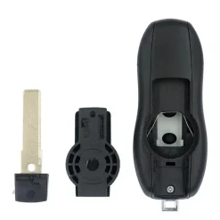 Hot Smart key behuizing 4 knops geschikt voor Porsche Autosleutelhoesjes