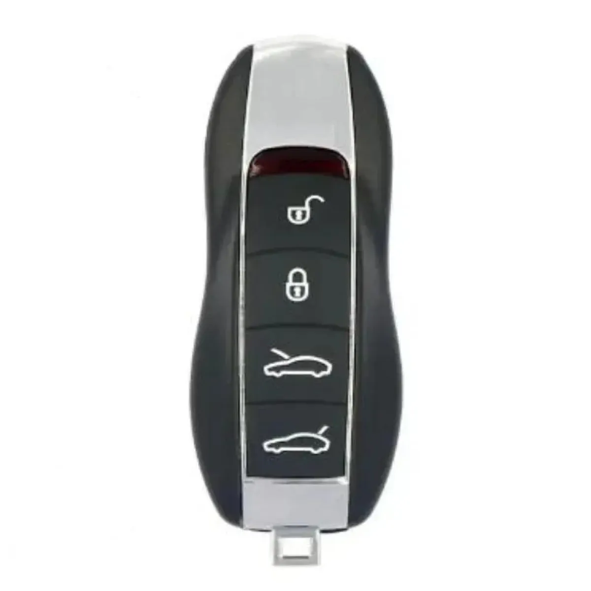Hot Smart key behuizing 4 knops geschikt voor Porsche Autosleutelhoesjes