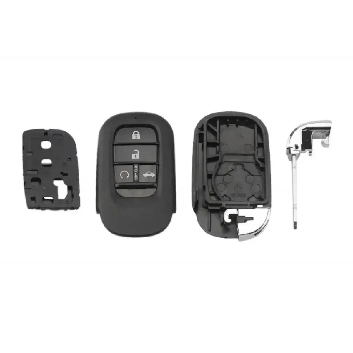 Best Smart key behuizing 4 knops geschikt voor Honda Autosleutelhoesjes