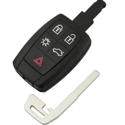 Online Smart key behuizing 5 knops geschikt voor Smart Autosleutelhoesjes